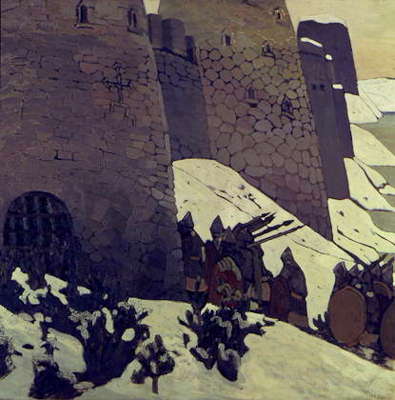 Н.К. Рерих. Дозор. 1905. Русский музей.